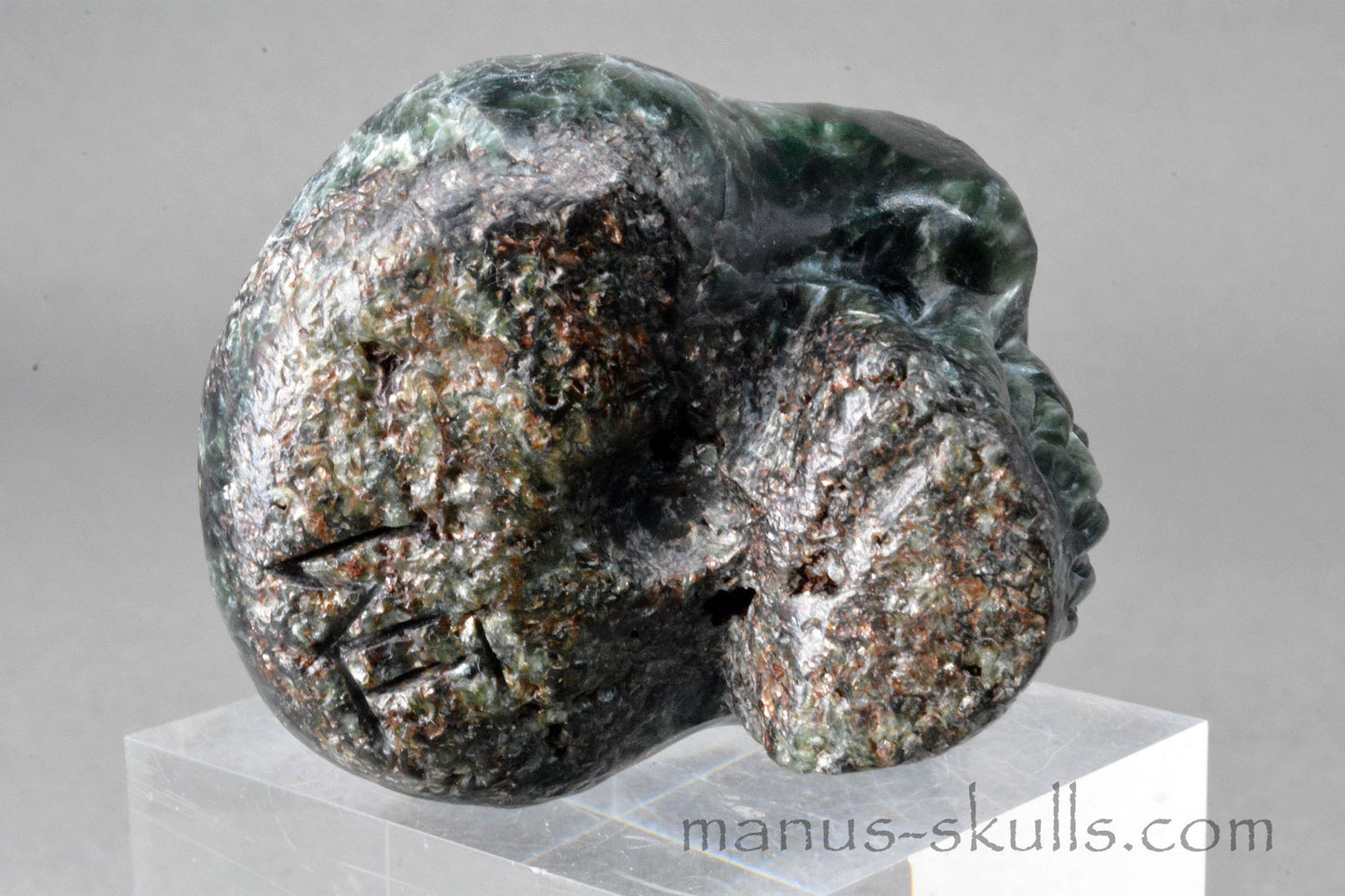 Seraphinite Skull