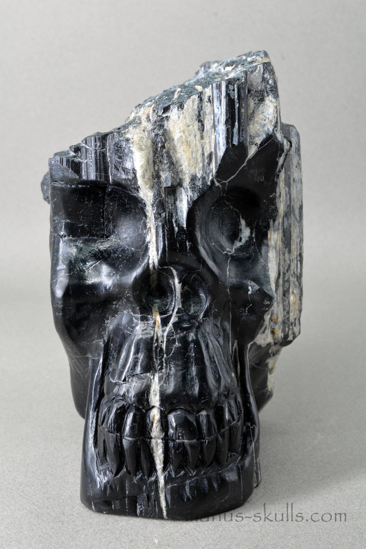 Large Tourmaline Skull (over 11 LB !)