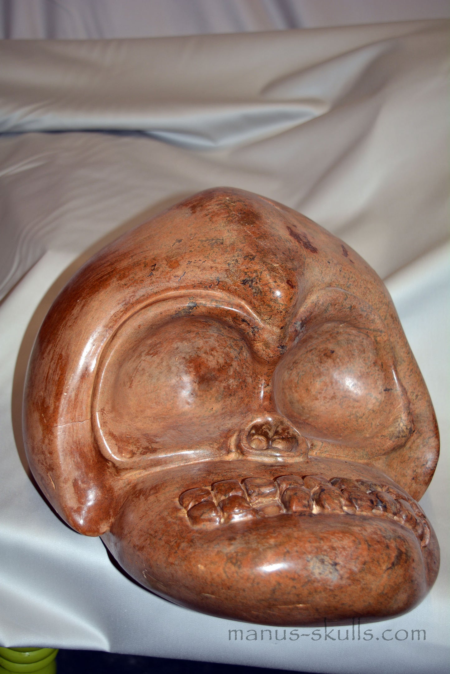 Monumental Steatite Evolian Skull #49