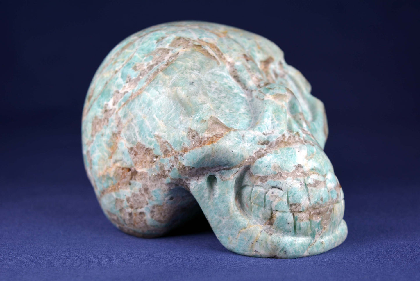 Amazonite Skull