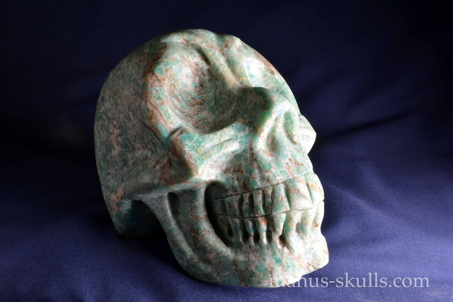 Amazonite Skull