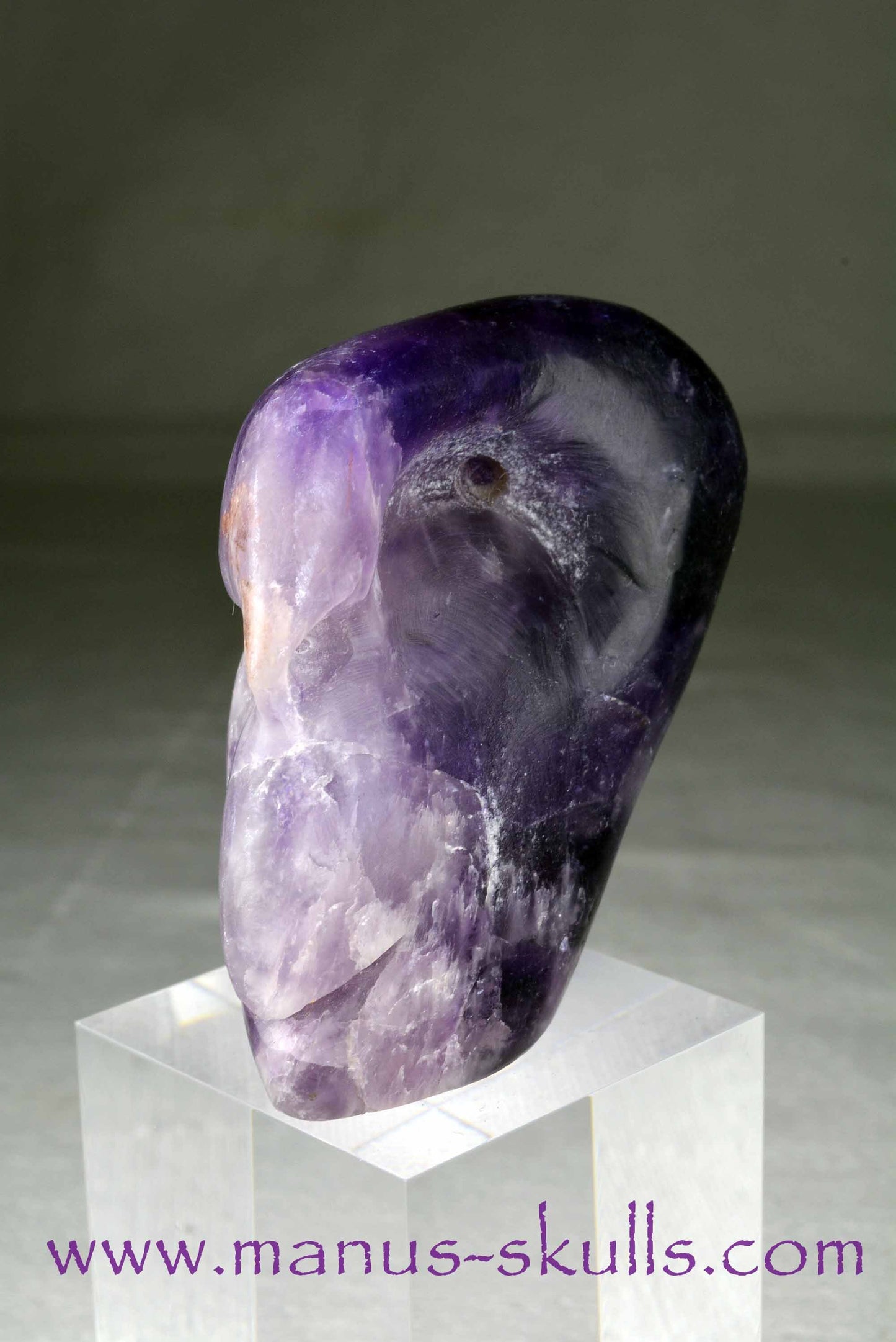 Amethyst Skull