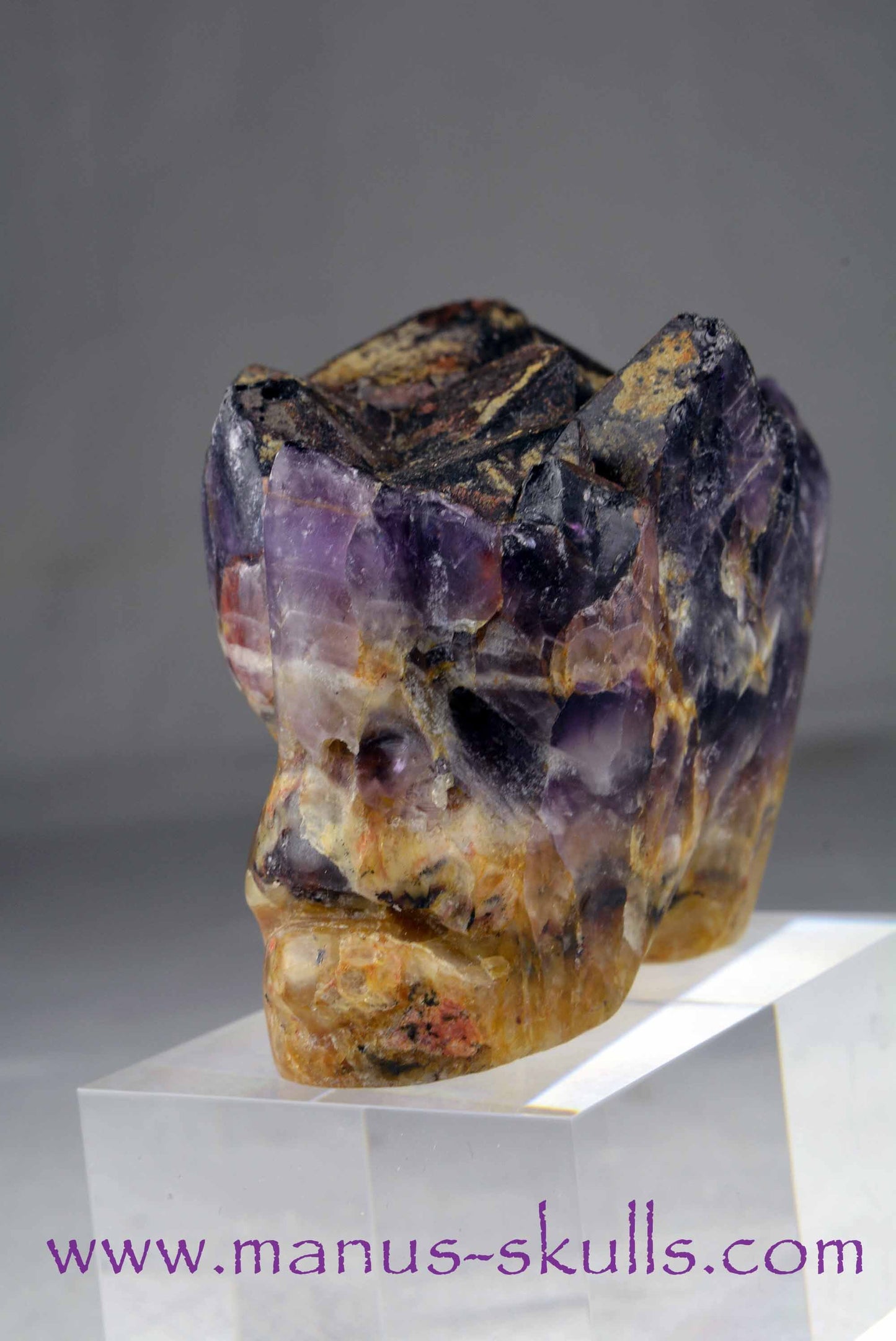 Amethyst Skull