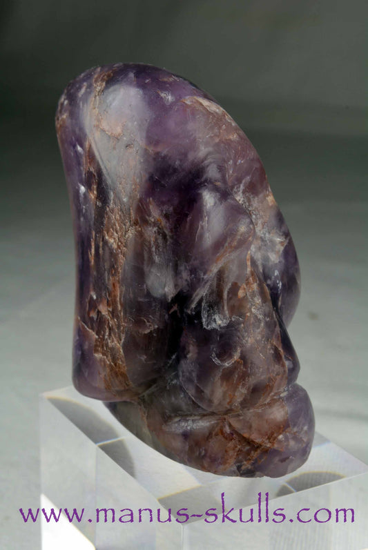 Amethyst Skull