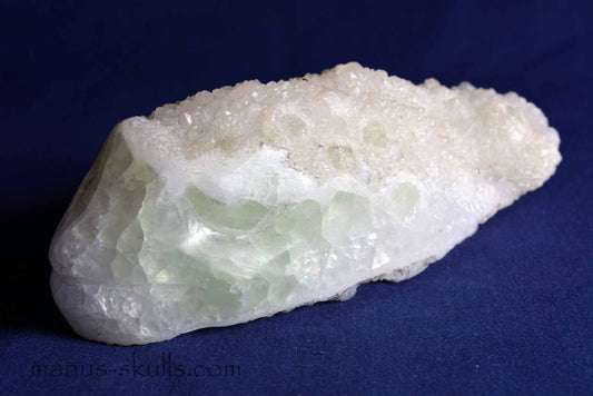 Apophyllite Skull