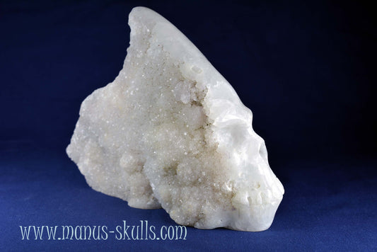 Apophyllite Skull