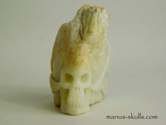 Aquamarine Skull