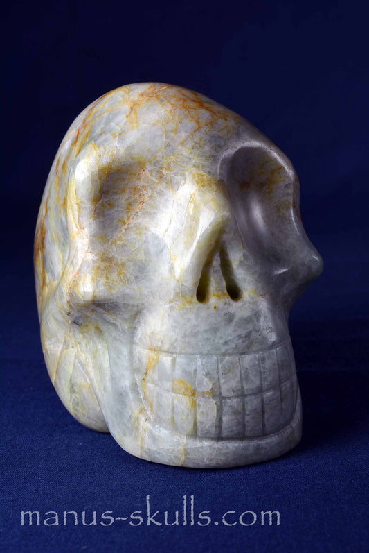 Aquamarine Skull