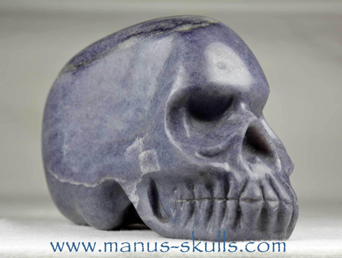 Blue Aventurine Skull