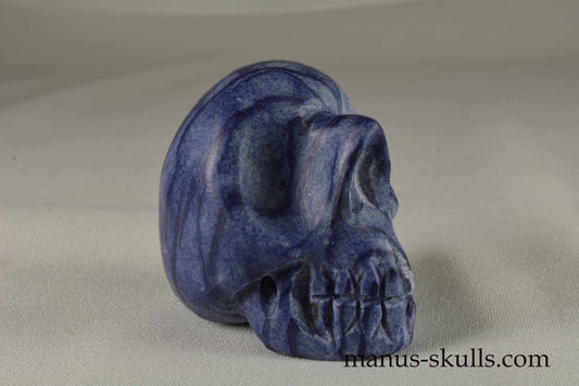 Dumortierite Skull