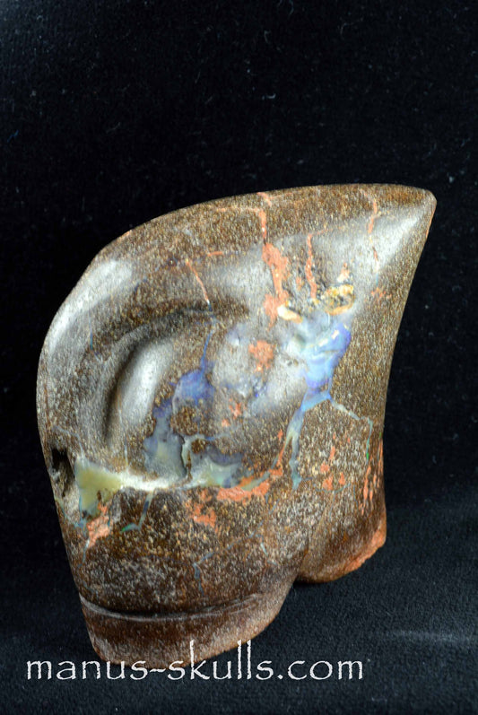 Boulder Opal Skull