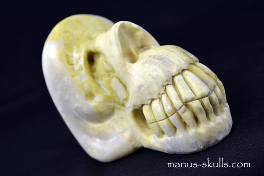 Connemara Marble Skull