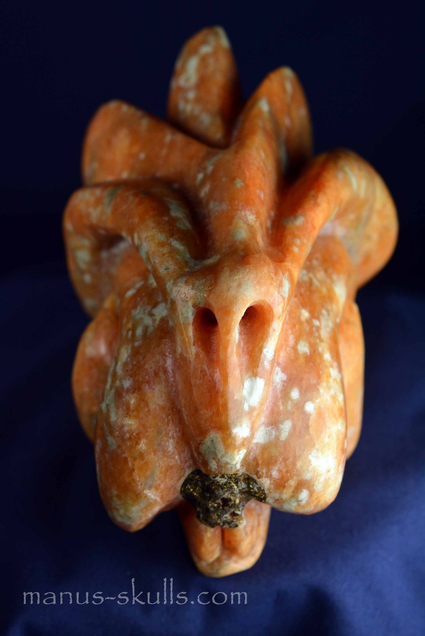 Orange Calcite Orgone Dragon