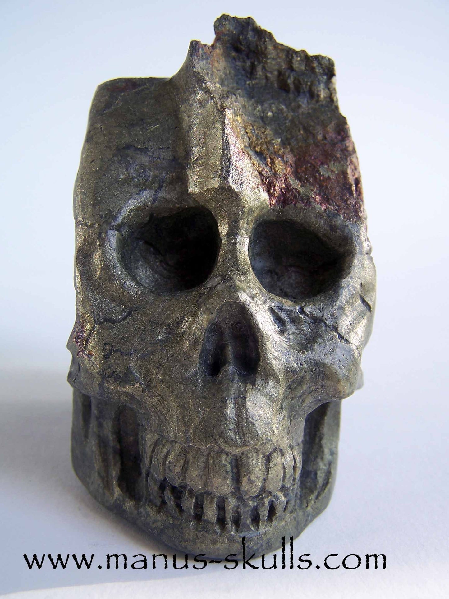 Chalcopyrite Skull