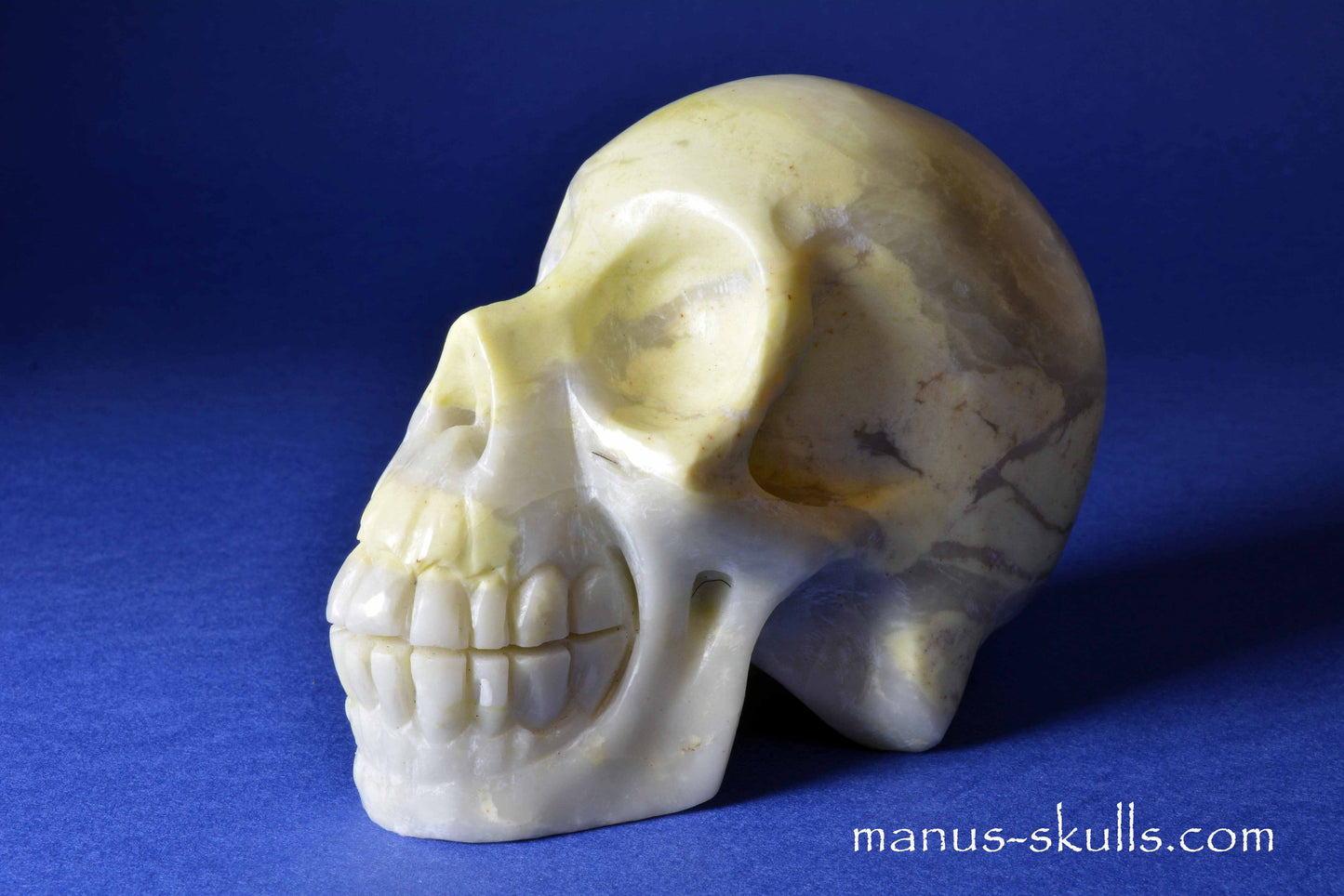 Connemara Marble Skull