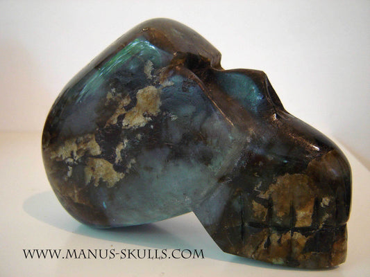 Labradorite Skull