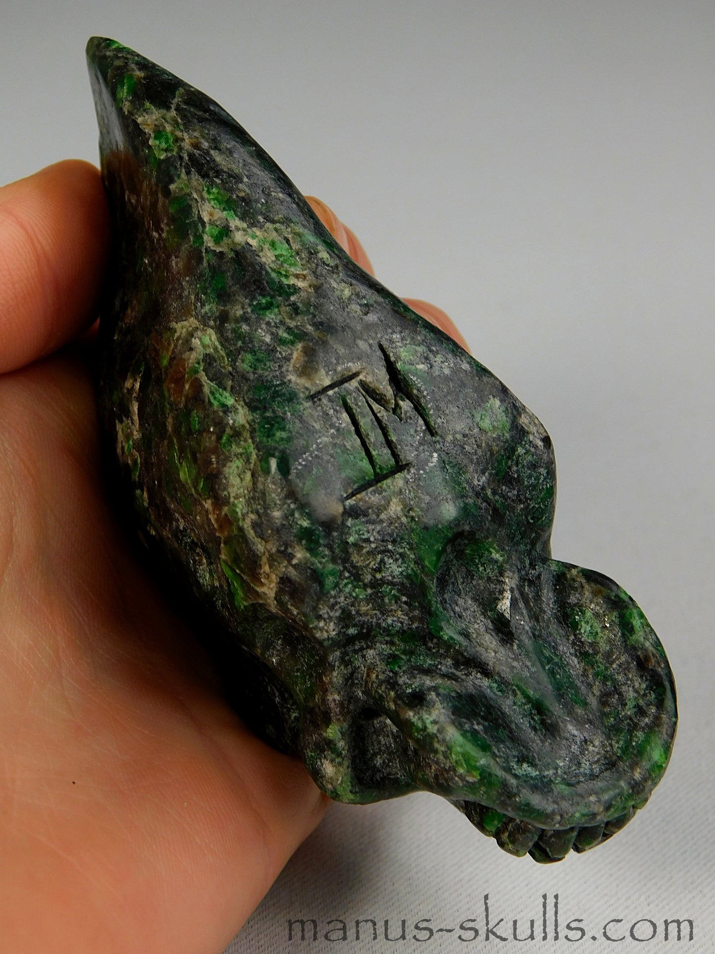 Eclogite with Peridote Traveller Skull