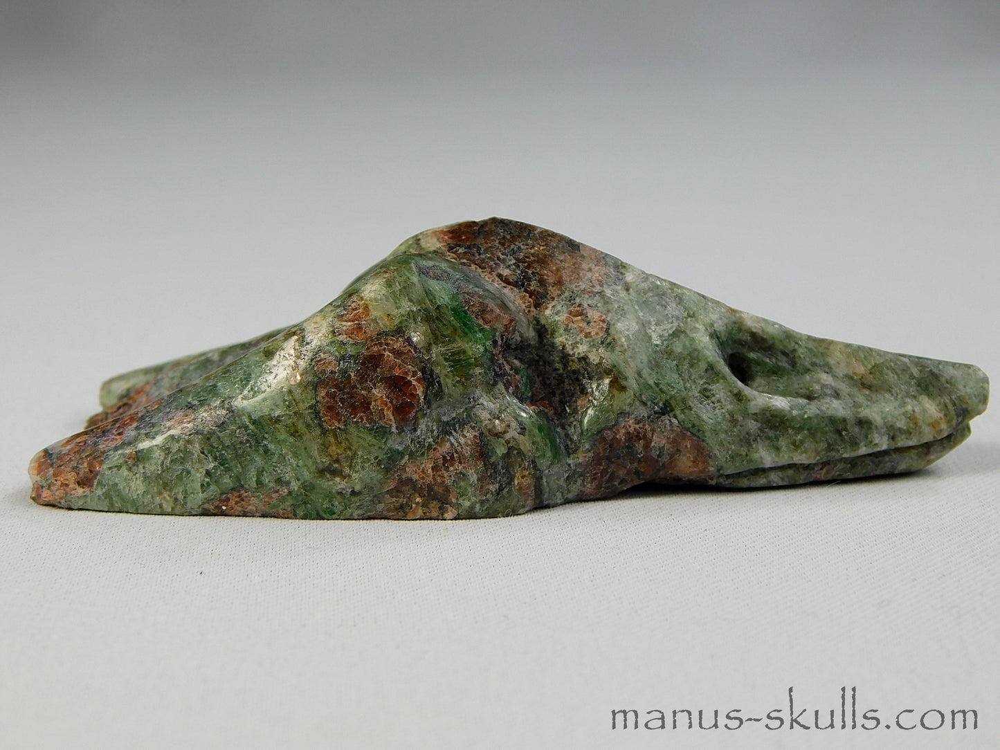 Eclogite with Garnet Bird Skull Dragon