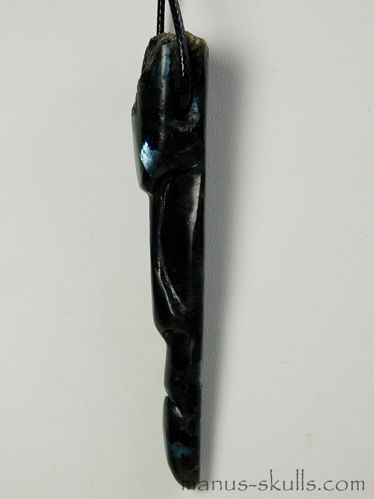 Larvikite Tribal Pendant