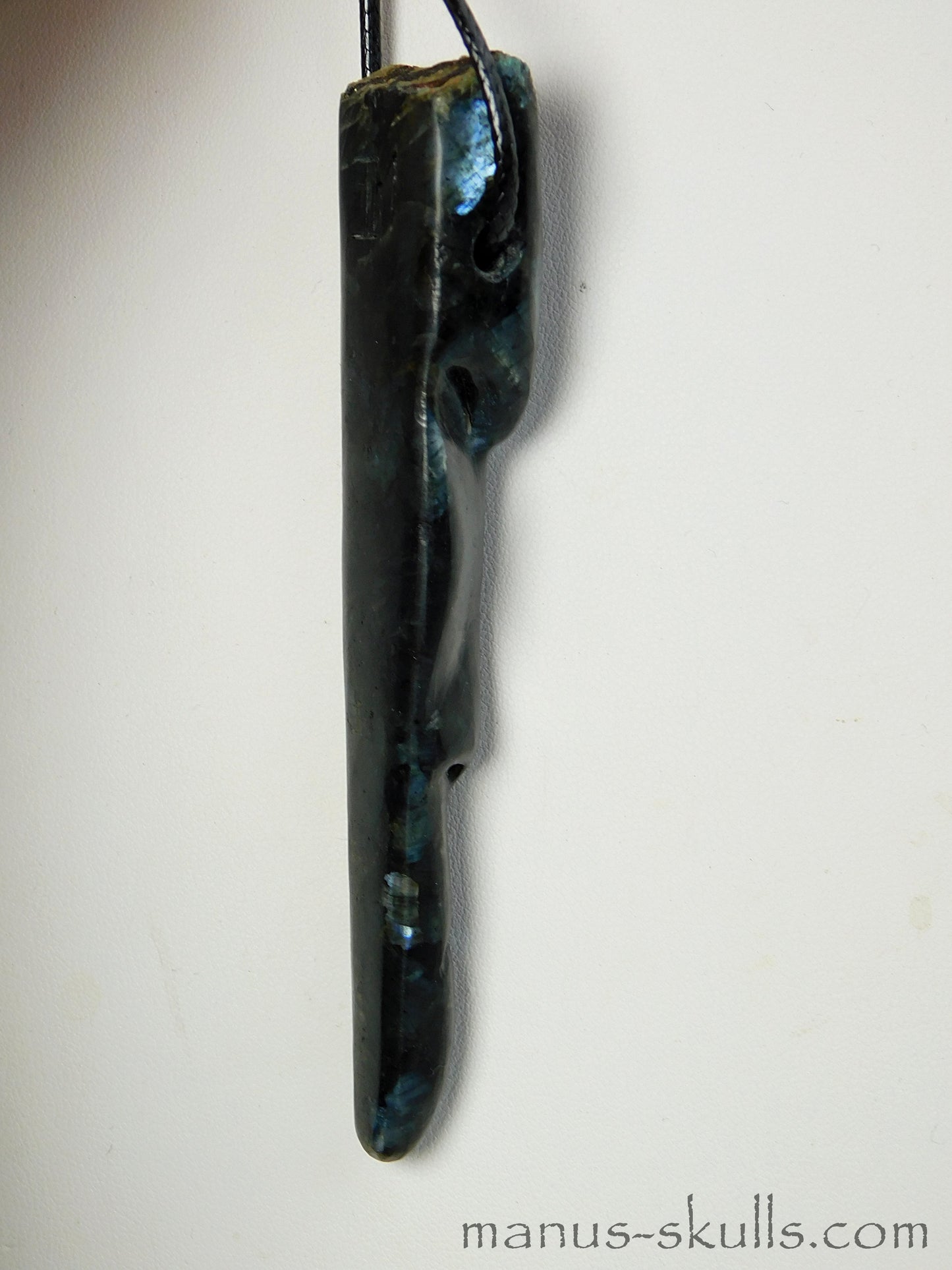 Larvikite Tribal Pendant