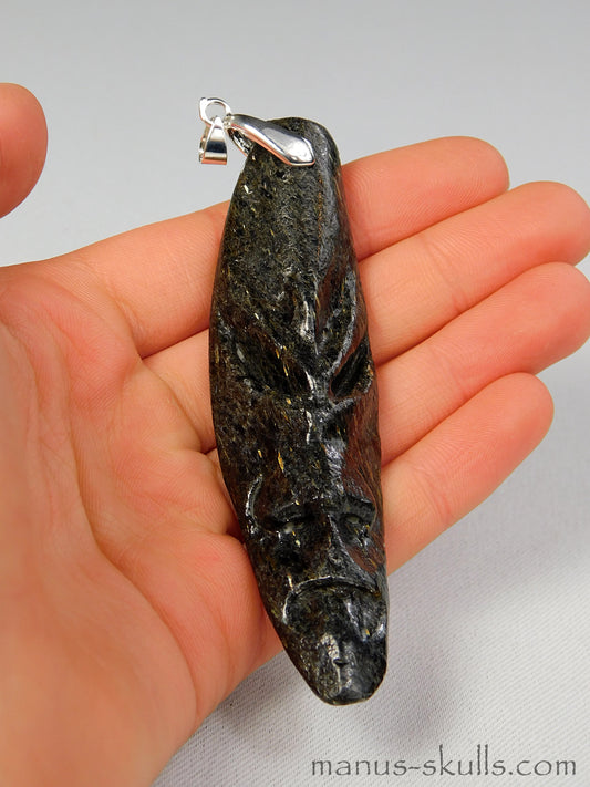 Nuummite Tribal Pendant