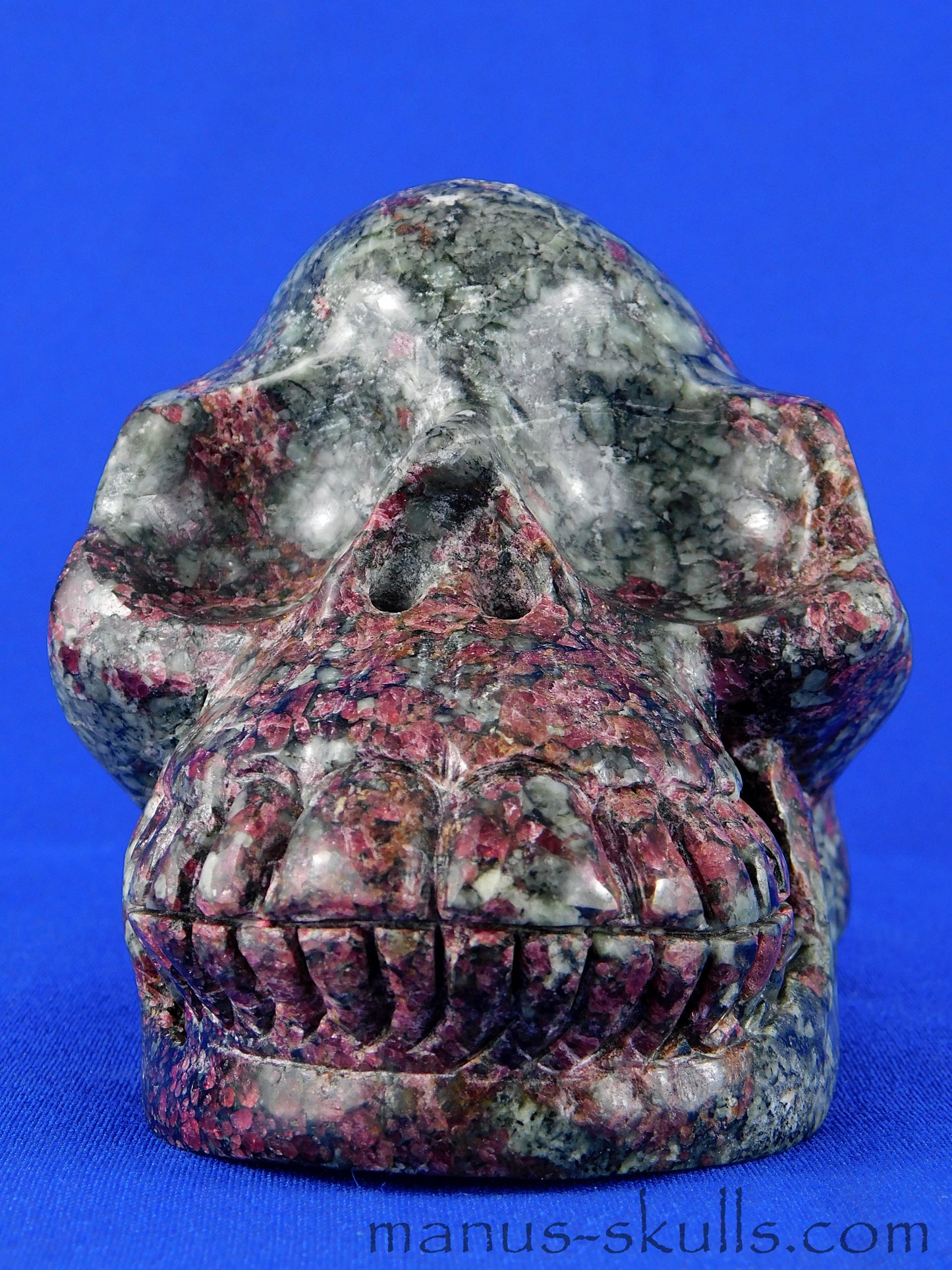 Eudialyte (Russia) Skull