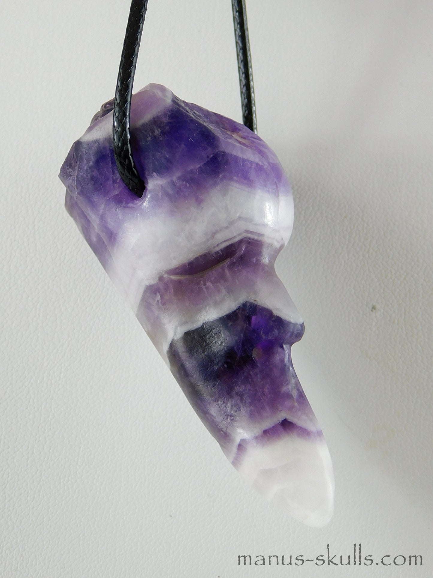 Chevron Amethyst Pendant