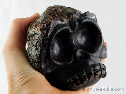 Garnet Evolian Skull #03