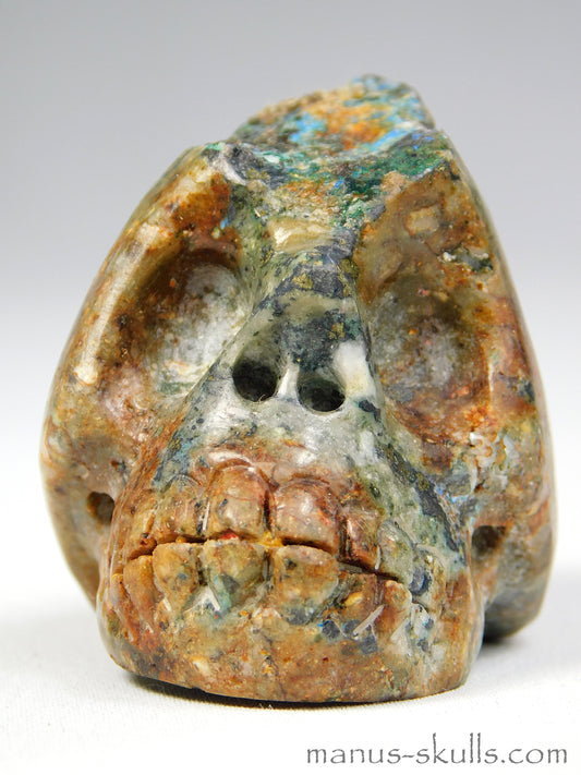 Linarite Skull