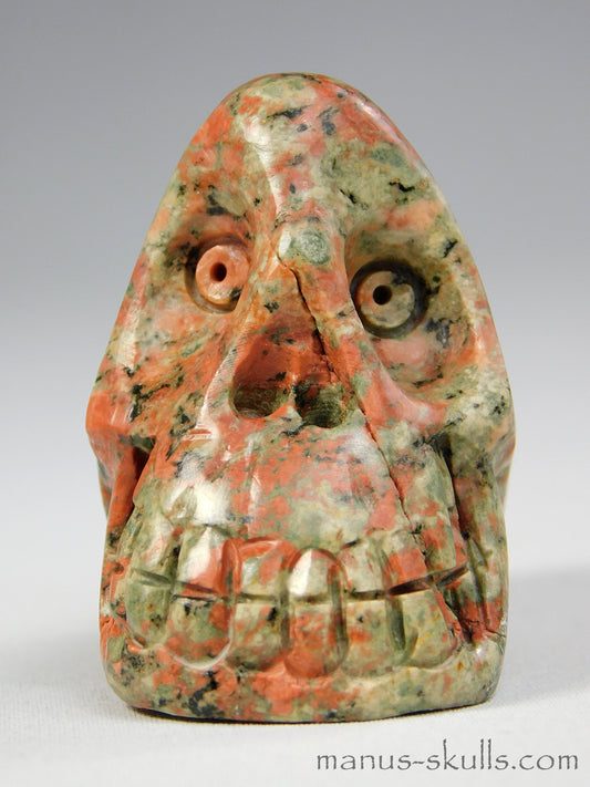 Unakite Skull