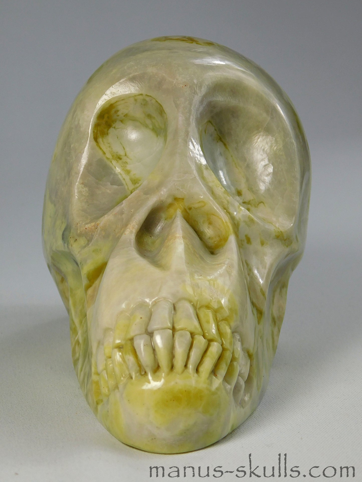 Connemara Marble Skull