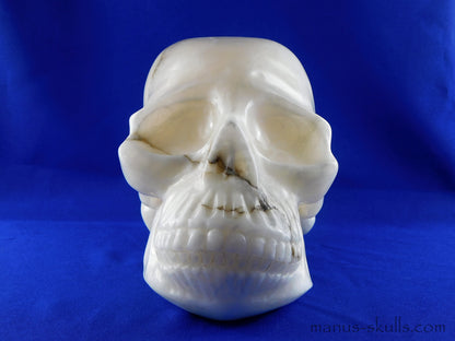 Alabaster Skull