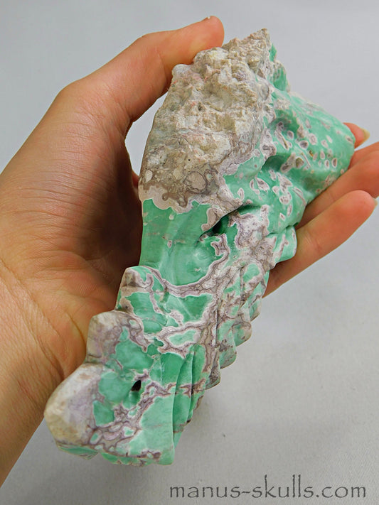 Variscite in Matrix Dragon