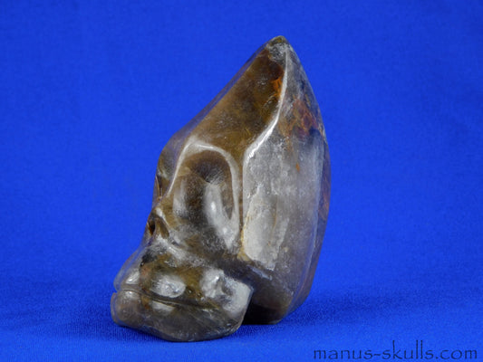 Rutilated Quartz Conehead Skull