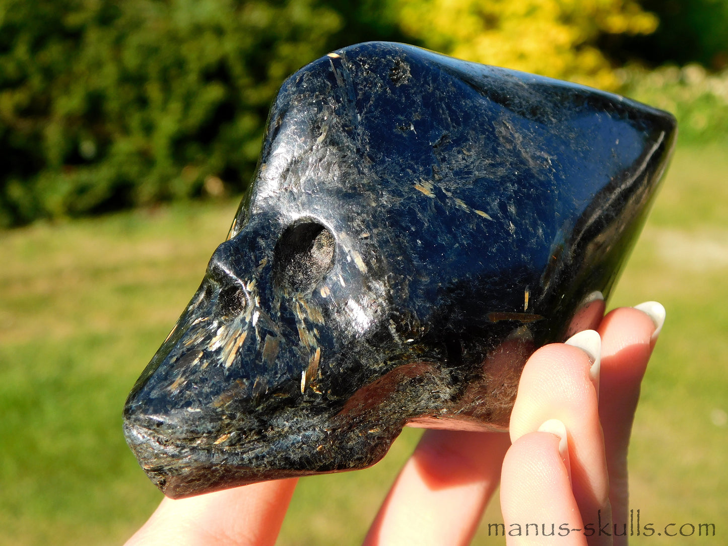 Nuummite Conehead Skull