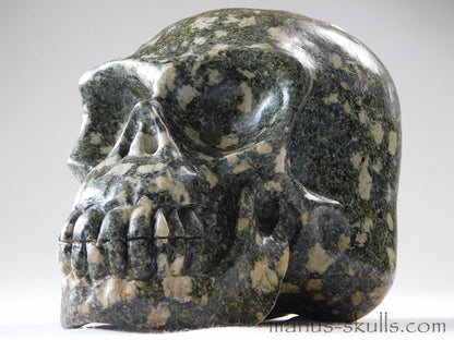 Large Preseli Bluestone Skull Celtic Knot