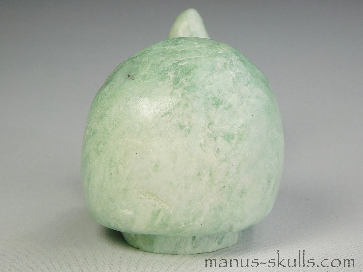 Green Steatite Evolian Skull #28