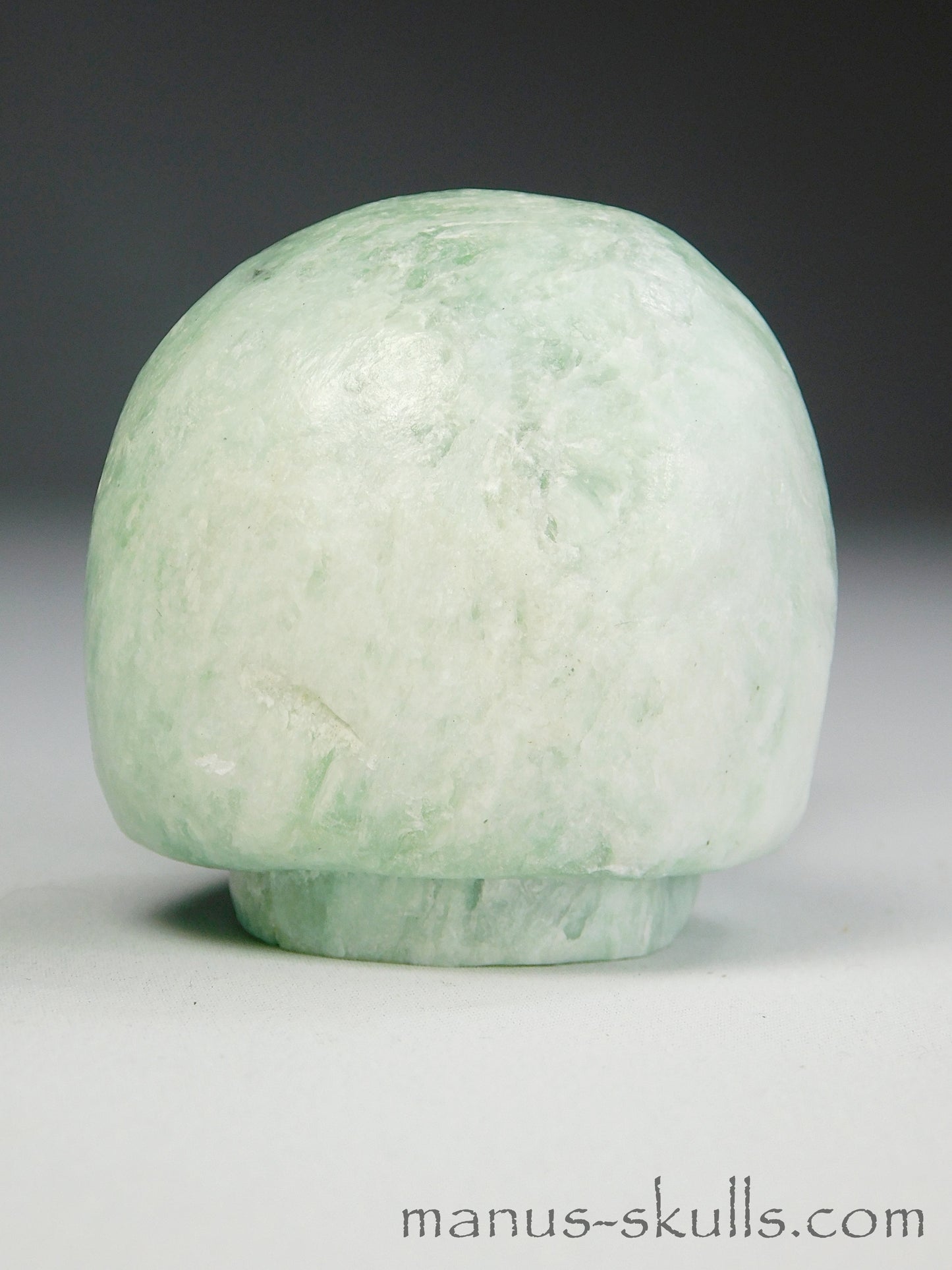 Green Steatite Evolian Skull #28