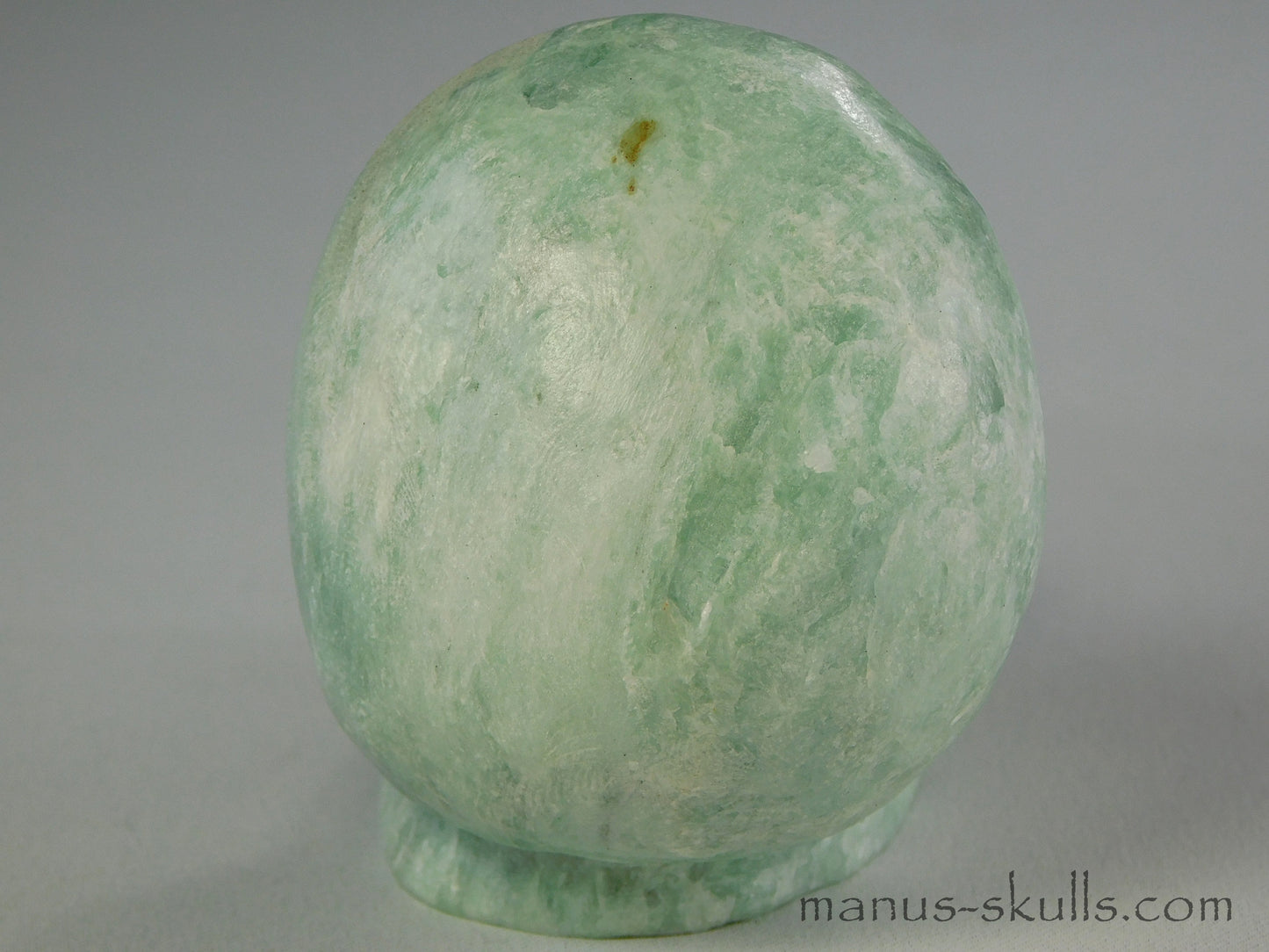 Green Steatite Evolian Skull #46