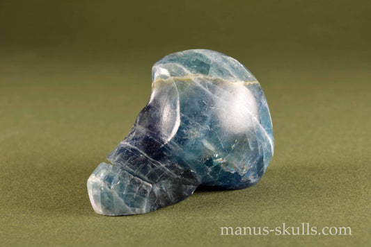 Rainbow Fluorite Skull