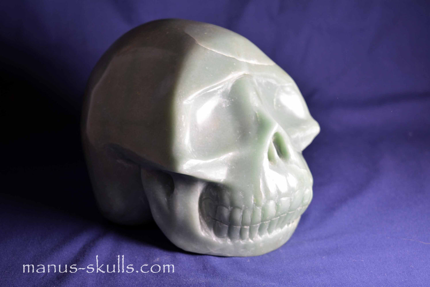 Green Aventurine Skull