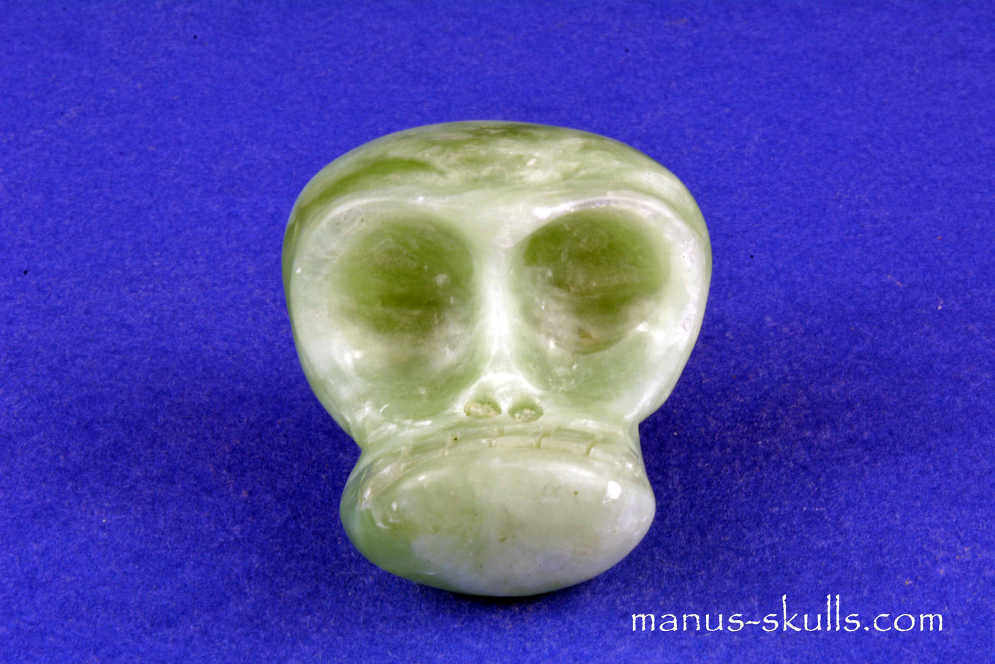 Green Steatite Ivolian Skull