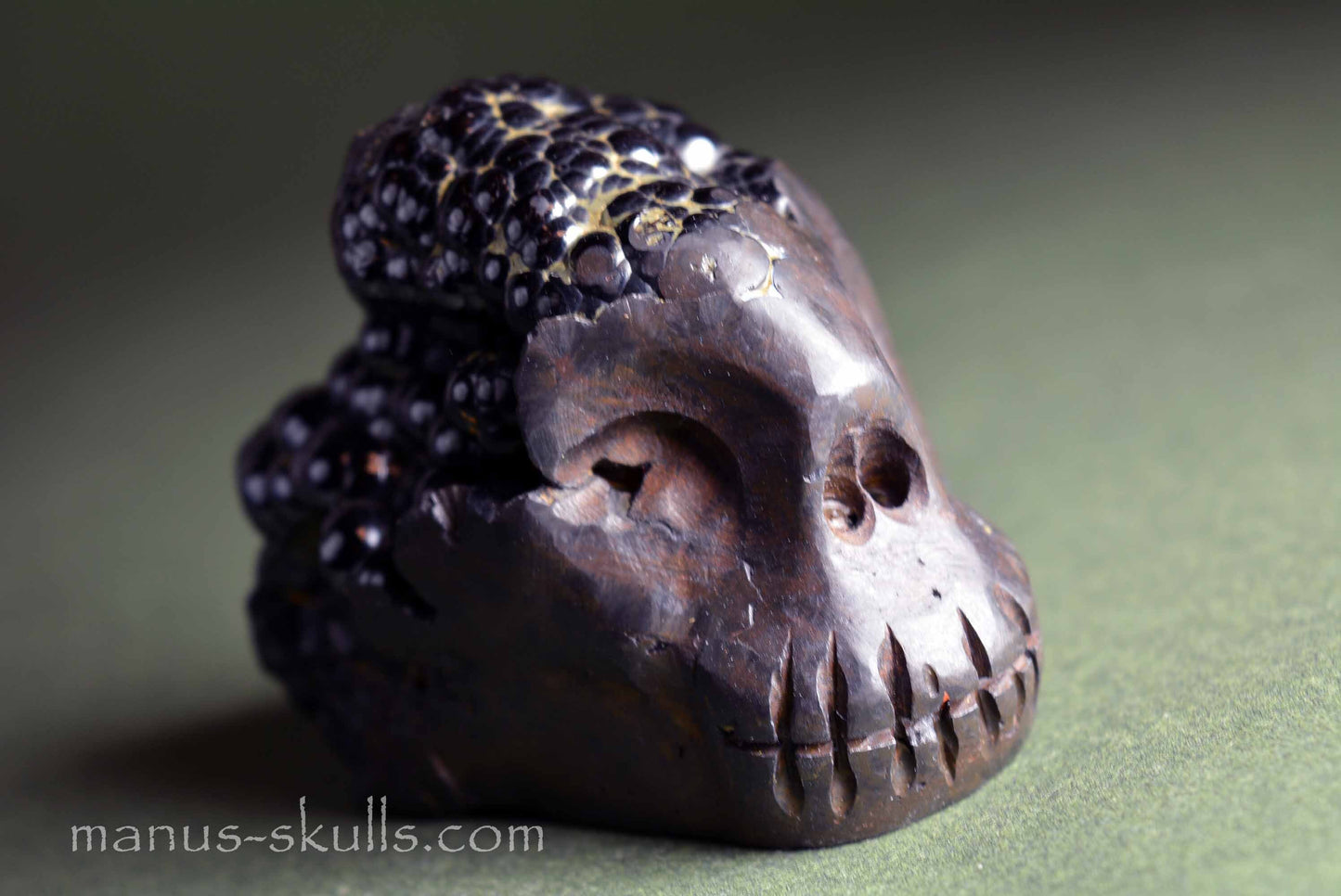 Hematite Skull