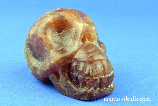 Hessonite Skull