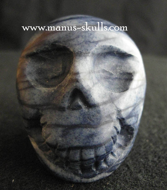 Dumortierite Skull