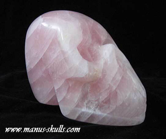 Rose Quartz Skull