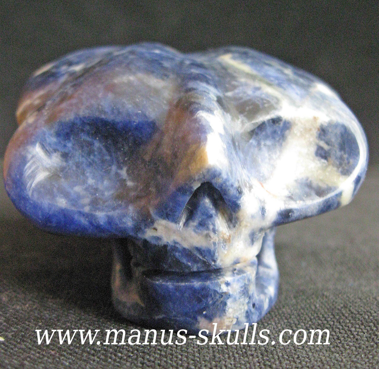 Sodalite Alien Skull