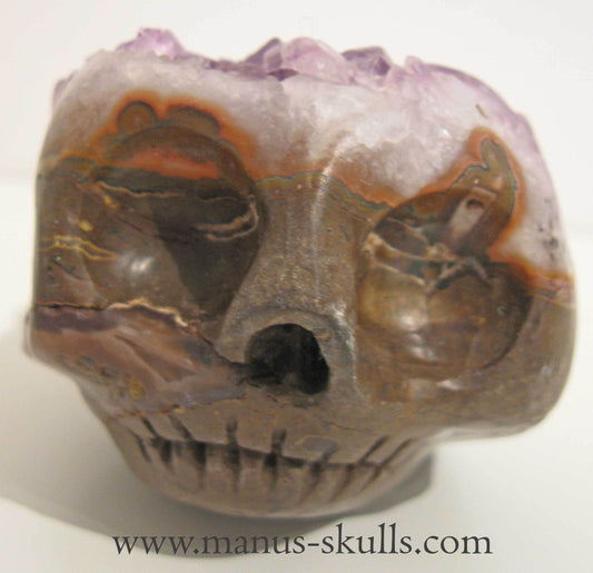 Amethyst Skull