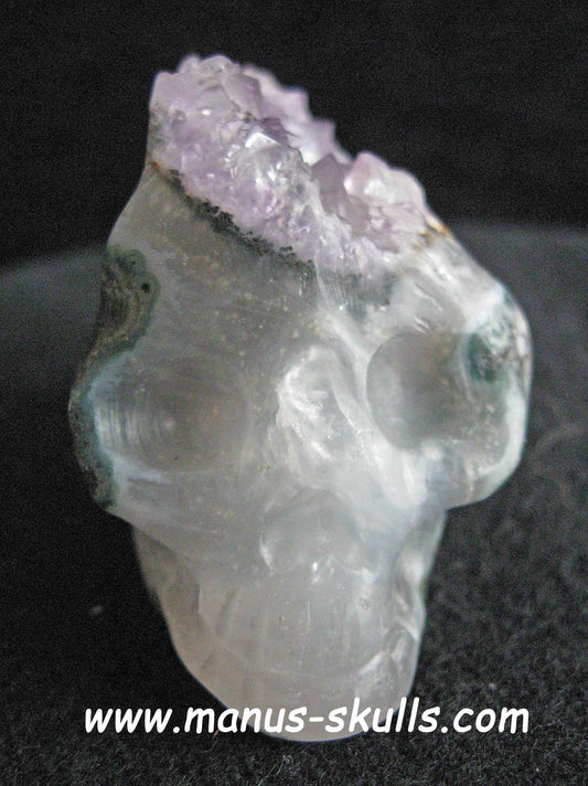 Amethyst Skull