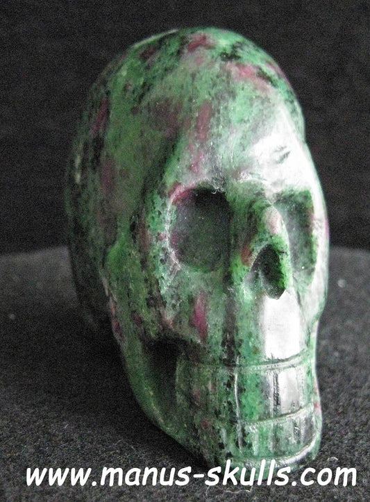 Ruby in Zoisite Skull